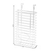 Basicwise Over Cabinet Metal Bag Storage Holder QI003492